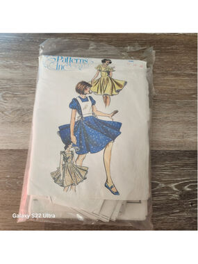 Authentic Patterns 276 Square Dance Dress Pattern Sizes 12-14-16 Vintage Cut Com